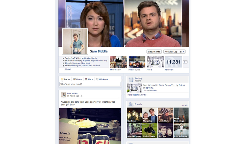 Illustration for article titled Your Facebook Profile Just Changed Again